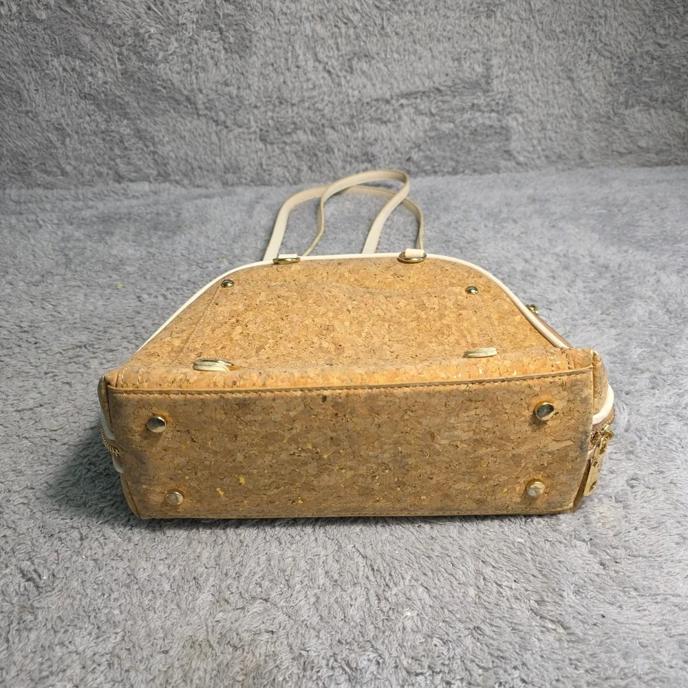 Miztique Daisy Cork‎ Backpack Purse Convertible Bag White Straps Adjustable